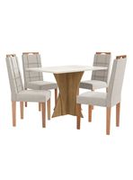 Juego de Comedor Monza + 4 Sillas