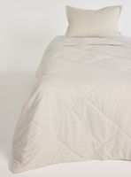 Quilt 1.5 Plazas Rombos Lino