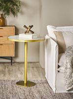 Mesa de Apoyo Alta Bombay Mármol 60 cm