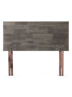 Respaldo Tabor Grafito 1.5 Plazas