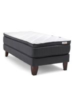 Cama Europea Hybrida Base Normal 1 Plaza