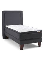 Cama Europea Hybrida más Respaldo 1 Plaza