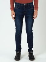 Jeans Skinny Tiro Medio Dark Vip