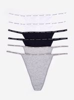 Pack Women'Secret CalzonesTanga Algodón My Essentials