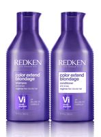 Set Matizador Cabello Rubio Color Extend Blondage Shampoo 300ml + Acondicionador 300ml Redken