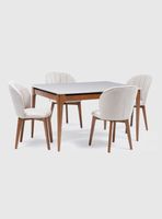 Juego Comedor Addar + 4 Sillas