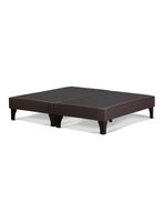 Base 2 Plazas 150x200 cm Base Dividida Café Moro