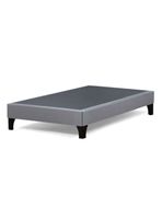 Base 1 Plaza 90x200 cm Gris Claro