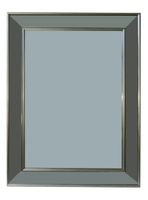 Espejo Borde Plateado 45 x 60 cm