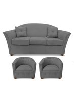 Juego Living Oregon 3C + 2 Sillones