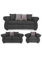 Juego Living Monaco Sofá 3C + Sofá 2C + 1 Sillón