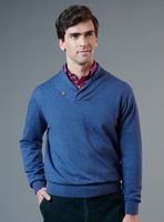 Sweater cuello gris Saville Row