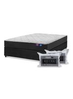 Cama Americana Therapdic Plus 2 Plazas Flex+Set Almohadas