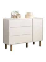 Cómoda Blanca Olivia 3 Cajones