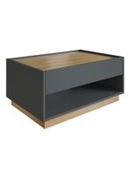 Mesa de Centro Grafito Miel Bari