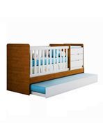 Cuna Multifuncio Cleo Blanco Café