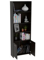 Biblioteca TuHome Lisa con Puerta Wengue