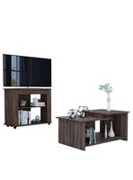 Combo Optimus 2: Rack  TV 46"" + Mesa de Centro TuHome