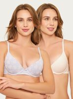 Pack 2 Sostén Soft Cobertura Media Algodón P20L