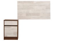Set Muebles Legno Respaldo Single + Velador