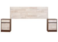 Set Muebles Legno: Respaldo King + Veladores