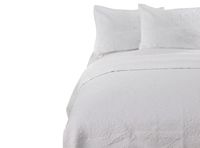 Quilt Súper King Unicolor White