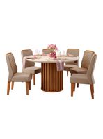 Juego de Comedor Viena Lidia 6 Sillas