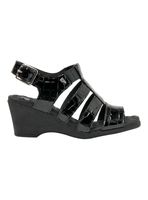 Sandalia Charol Texturizado K040 Mujer