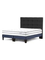Cama Europea Autonomy Sky 2 Plazas Base Dividida + Respaldo Issey