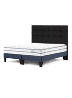 Cama Europea Autonomy Sky King + Respaldo Oscuro