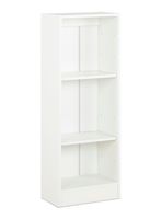 Librero Moscu 2 Repisas Blanco