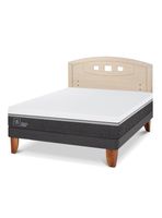 Cama Europea Ortopedic Advance 2 Plazas+ Respaldo Gales Alpino