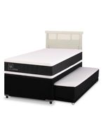 Diván Ortopedic Black 1.5 Plazas Respaldo Dublín Alpino