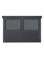 Respaldo Torino 1 Plaza Negro Single