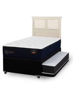 Diván Premium Black 1.5 Plazas Respaldo Torino Alpino