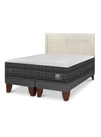 Cama Europea Lux King + Respaldo Milán Alpino