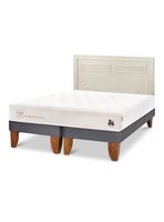Cama Europea Cocopedic King + Respaldo Milán Alpino
