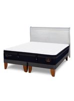 Cama Europea Super Premium King + Respaldo Miro Alpino