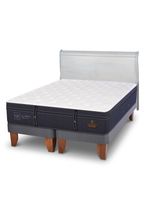 Cama Europea Grand Premium King + Respaldo Miro Alpino