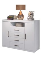 Cómoda Master 2 Puertas 4 Cajones