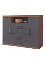 Cómoda Master 4 Cajones 2 Puertas