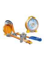 Autopista 2 en 1 con Luces Set de 18 Piezas Naranjo