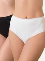 Pack 2 Calzón Alto de Algodón 23998