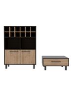 Combo Bar + Mesa de Centro Kaia