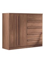 Cómoda Malaga 2 Puertas 5 Cajones