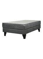 Cama Europea Apolo Black 1 Plaza
