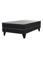 Cama Europea Apolo Black 1.5 Plazas