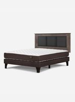 Cama Europea Ergo T 2 Plazas + Respaldo Rachel