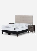 Cama Europea Art 4 Súper King + Set de Muebles Yssey