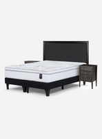 Cama Europea Art 4 Súper King + Set de Muebles Nolita